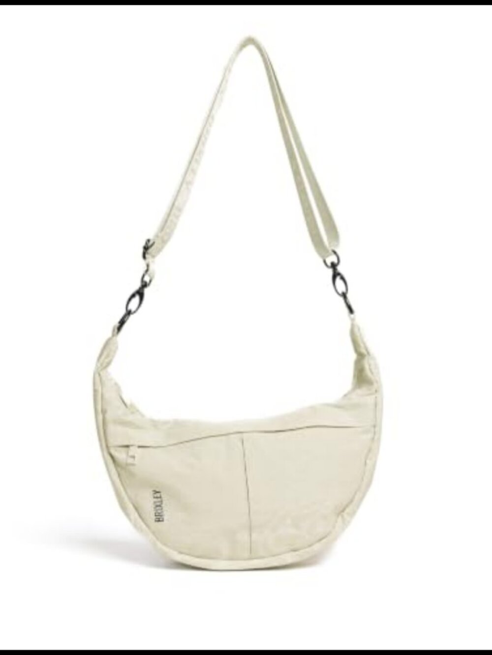 Brixley Crescent Hobo Crossbody Bag Water Resistant Nylon